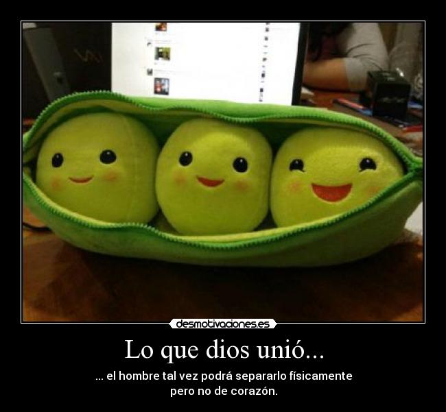 Lo que dios unió... -