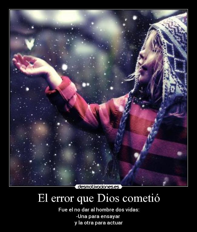 El error que Dios cometió - 