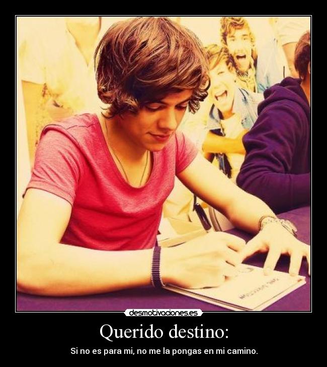 Querido destino: -