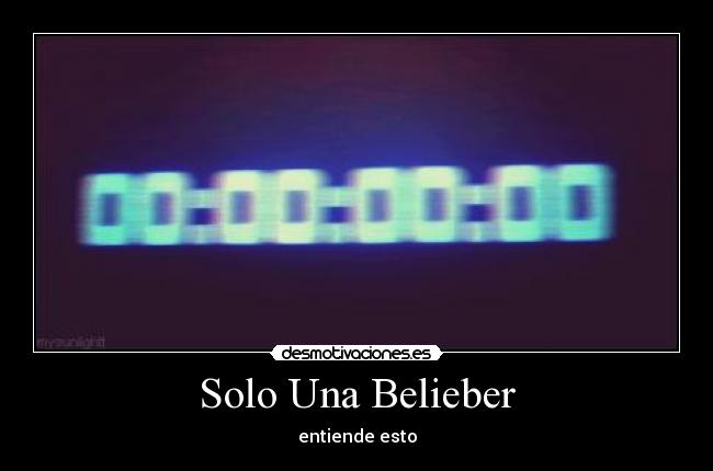 Solo Una Belieber - 