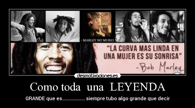 Como toda una LEYENDA -