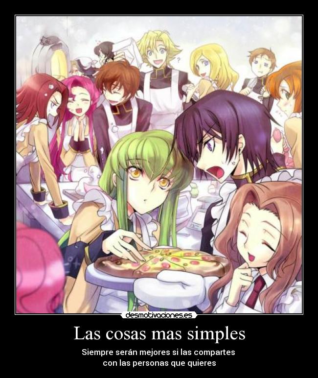 Las cosas mas simples -