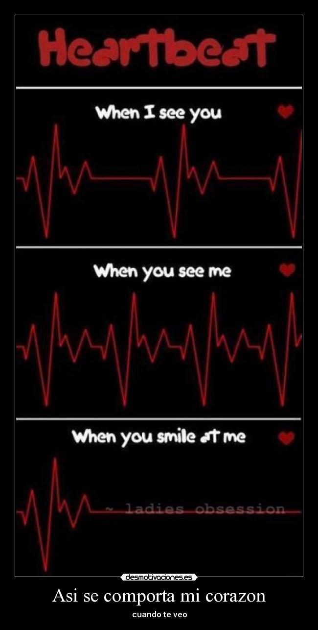 Asi se comporta mi corazon -