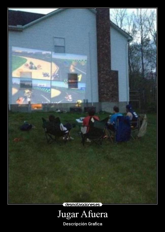 Jugar Afuera - Descripción Grafica