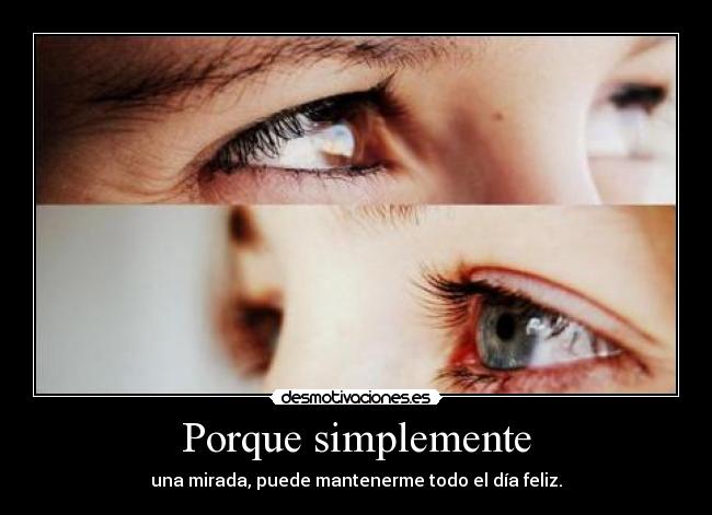 Porque simplemente - 