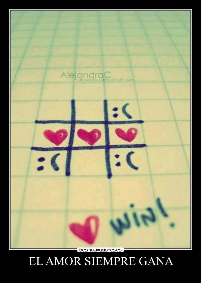 EL AMOR SIEMPRE GANA -