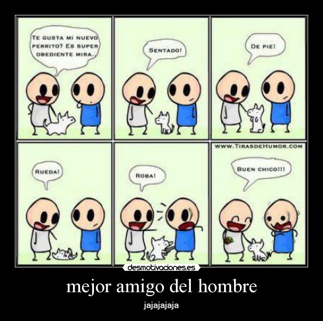 mejor amigo del hombre -