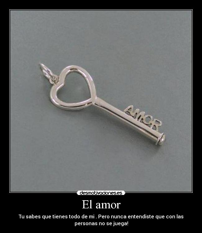 El amor -