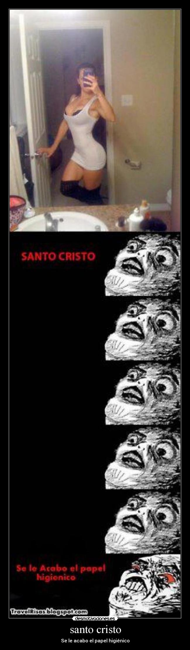 carteles santo cristo desmotivaciones