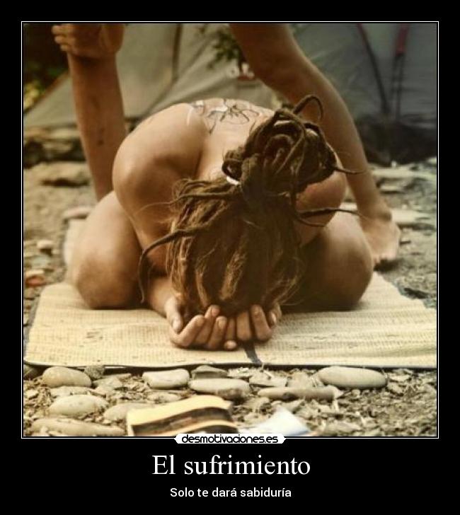 El sufrimiento -