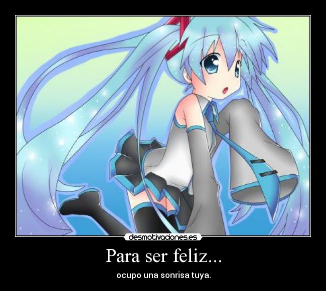 carteles anime vocaloid miku hatsune perlithakawai nigatsu desmotivaciones