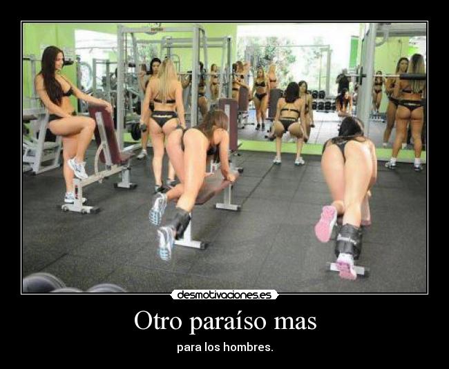 Otro paraíso mas - para los hombres.