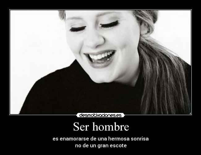 Ser hombre -