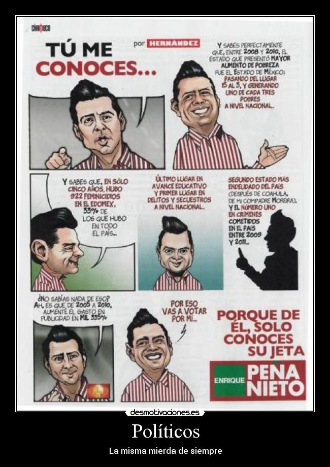 Políticos - La misma mierda de siempre