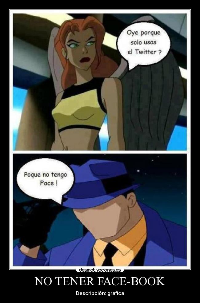 NO TENER FACE-BOOK - Descripción: grafica