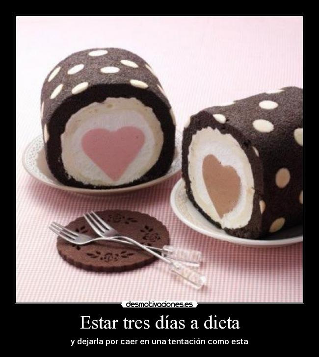 Estar tres días a dieta -