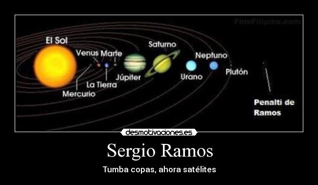 Sergio Ramos - Tumba copas, ahora satélites
