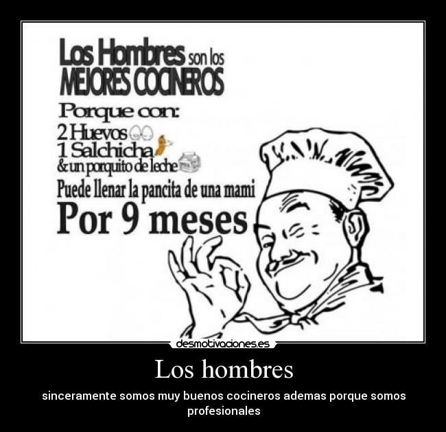 Los hombres -