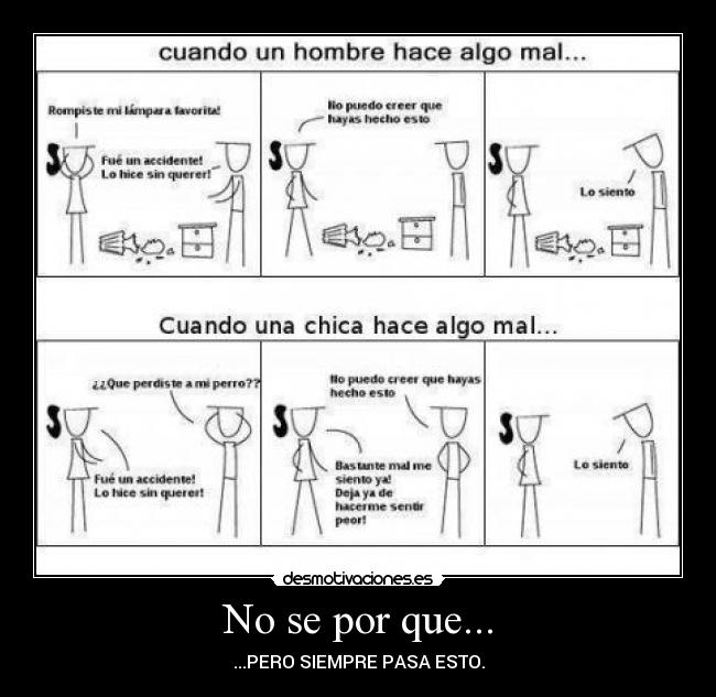No se por que... - ...PERO SIEMPRE PASA ESTO.