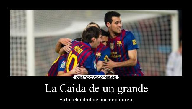 La Caida de un grande -