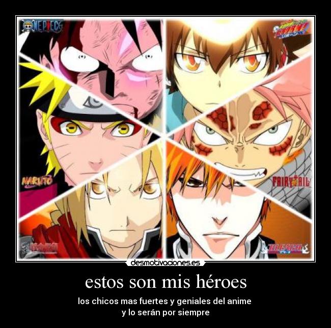 estos son mis héroes -