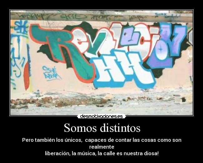 Somos distintos - 