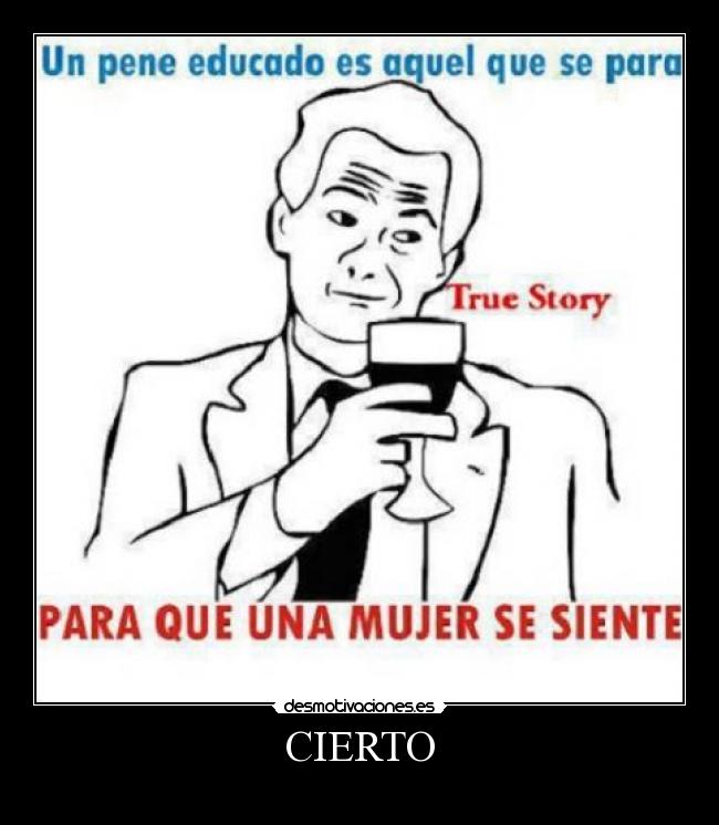 CIERTO -