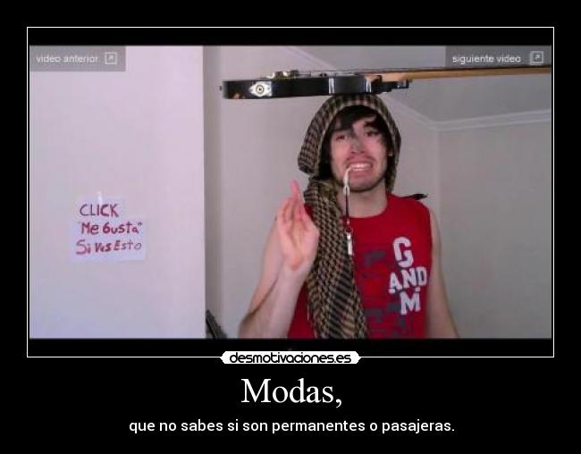 carteles modas desmotivaciones