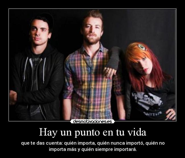 carteles vida paramore desmotivaciones