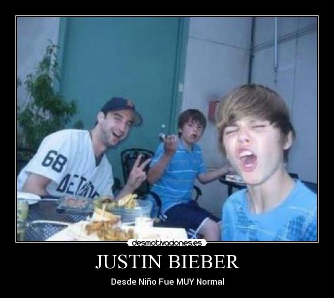 JUSTIN BIEBER -