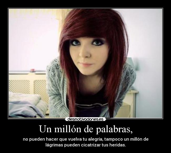 Un millón de palabras, -