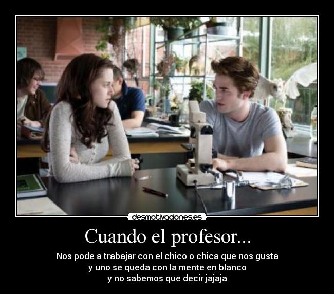 Cuando el profesor... - 