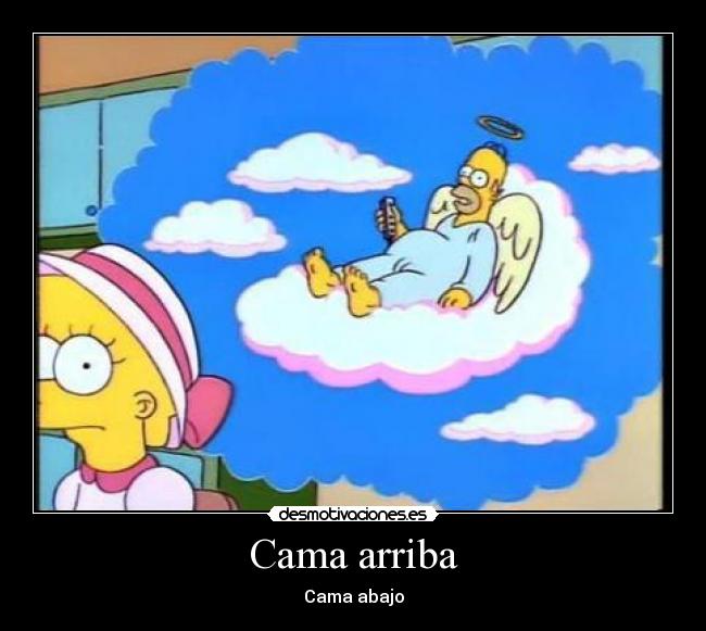 Cama arriba -