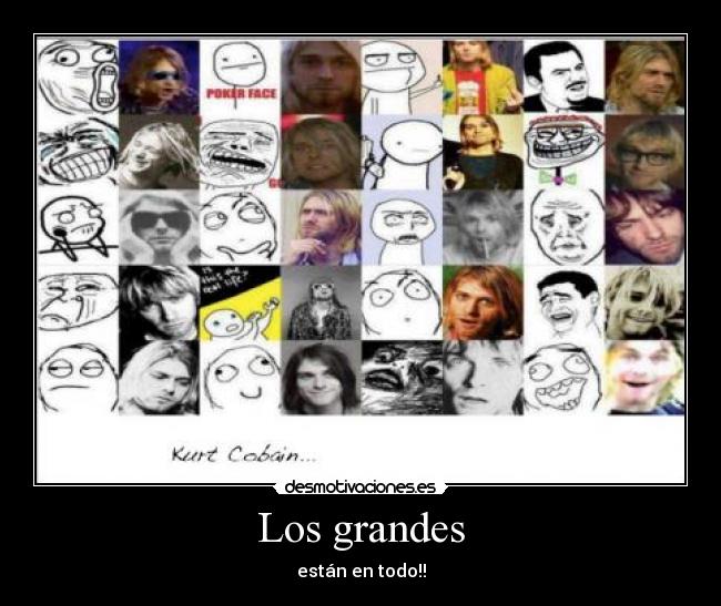 Los grandes - están en todo!!
