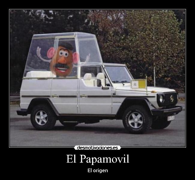 El Papamovil - El origen