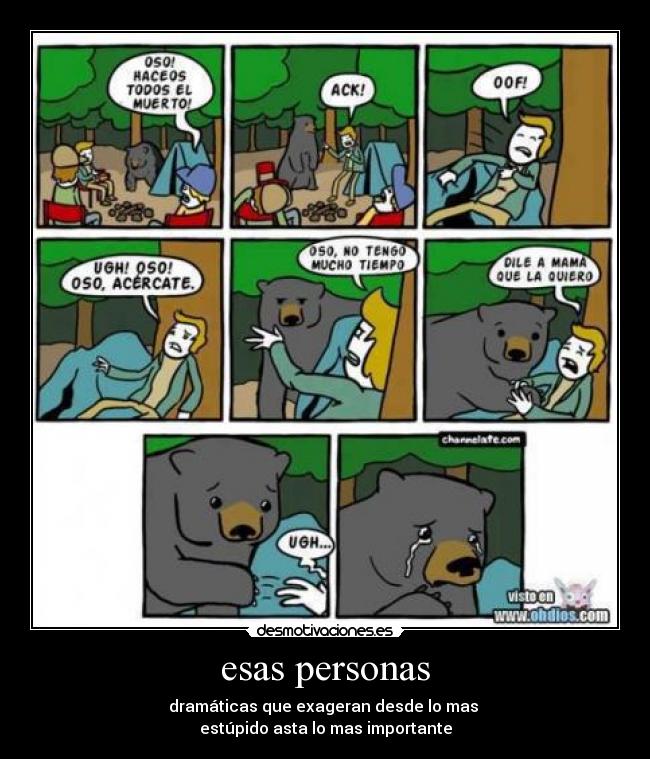 esas personas -