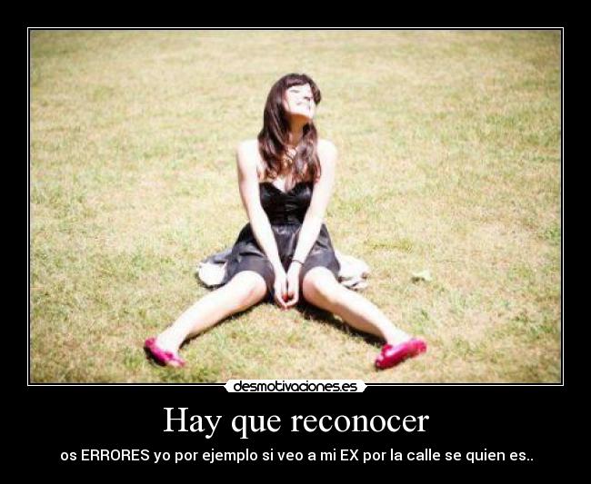 Hay que reconocer - 