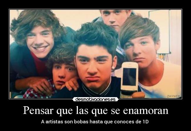 Pensar que las que se enamoran -