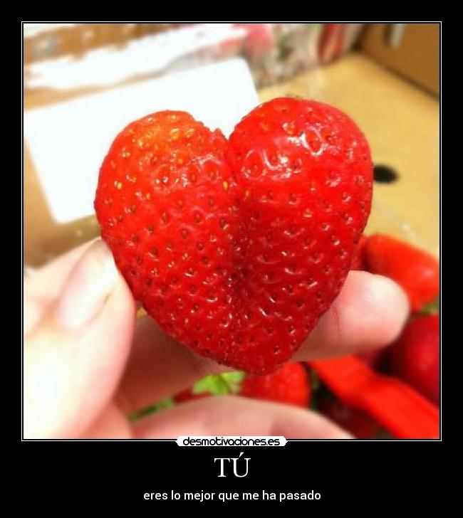 TÚ - eres lo mejor que me ha pasado