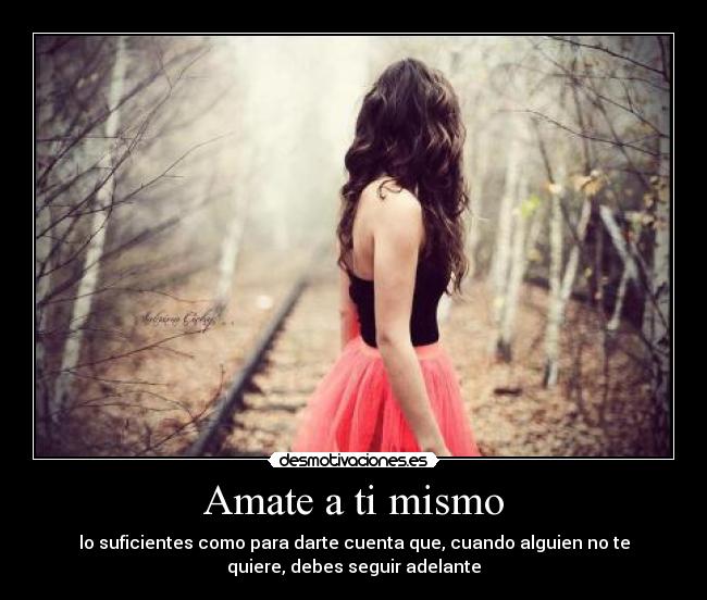 Amate a ti mismo -