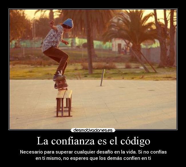 La confianza es el código -