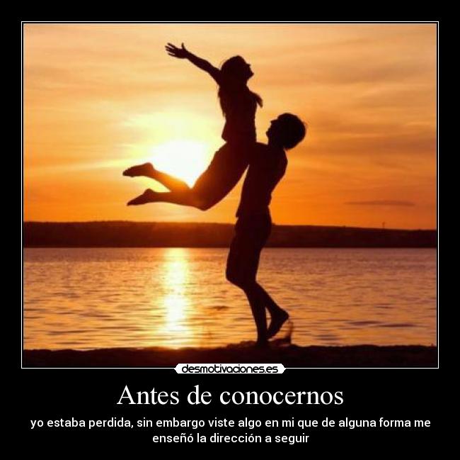 Antes de conocernos -