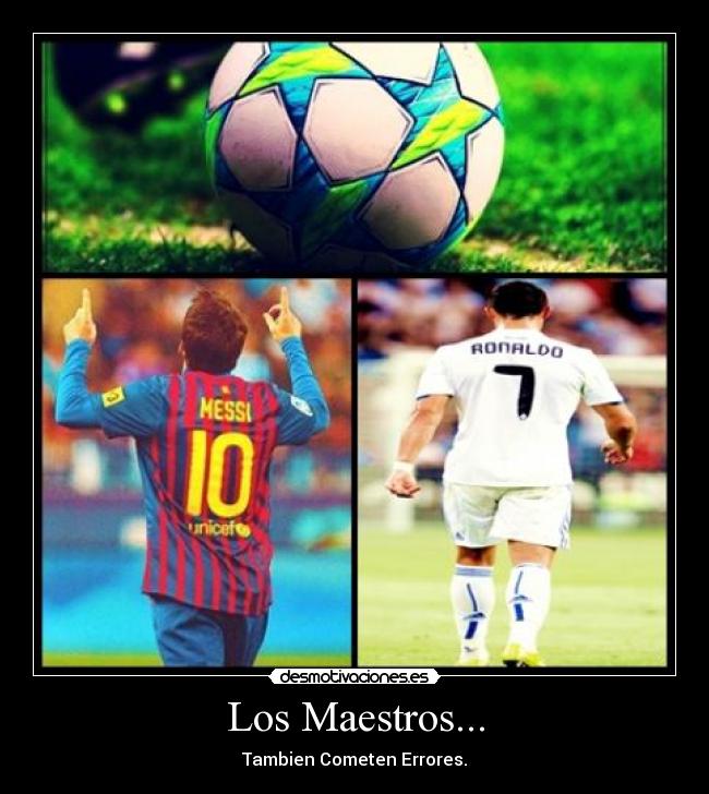 carteles real madrid barcelona champions messi cristiano ronaldo facebook desmotivaciones