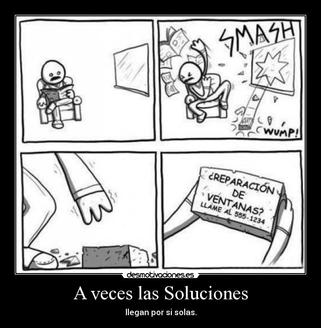 A veces las Soluciones -