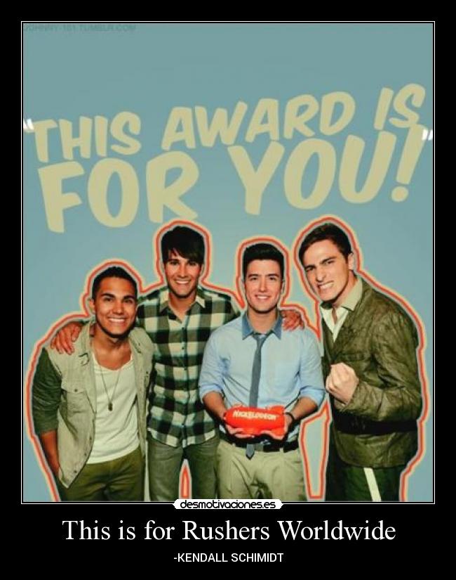 This is for Rushers Worldwide -