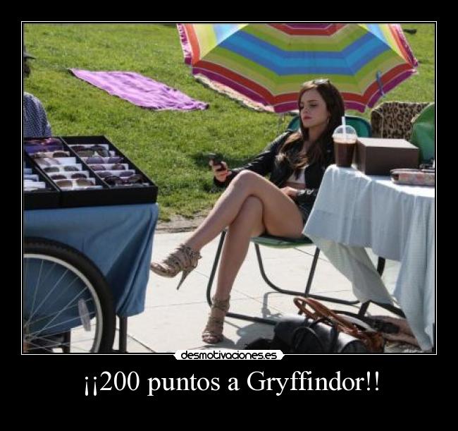 ¡¡200 puntos a Gryffindor!! -
