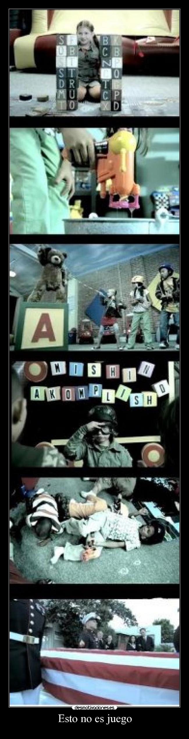 Esto no es juego -