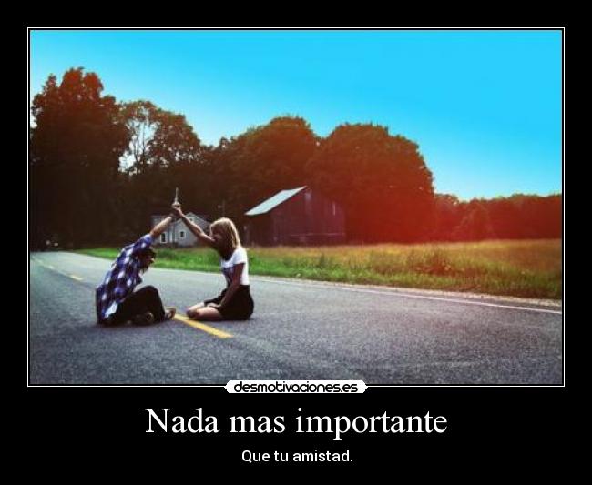 Nada mas importante - 