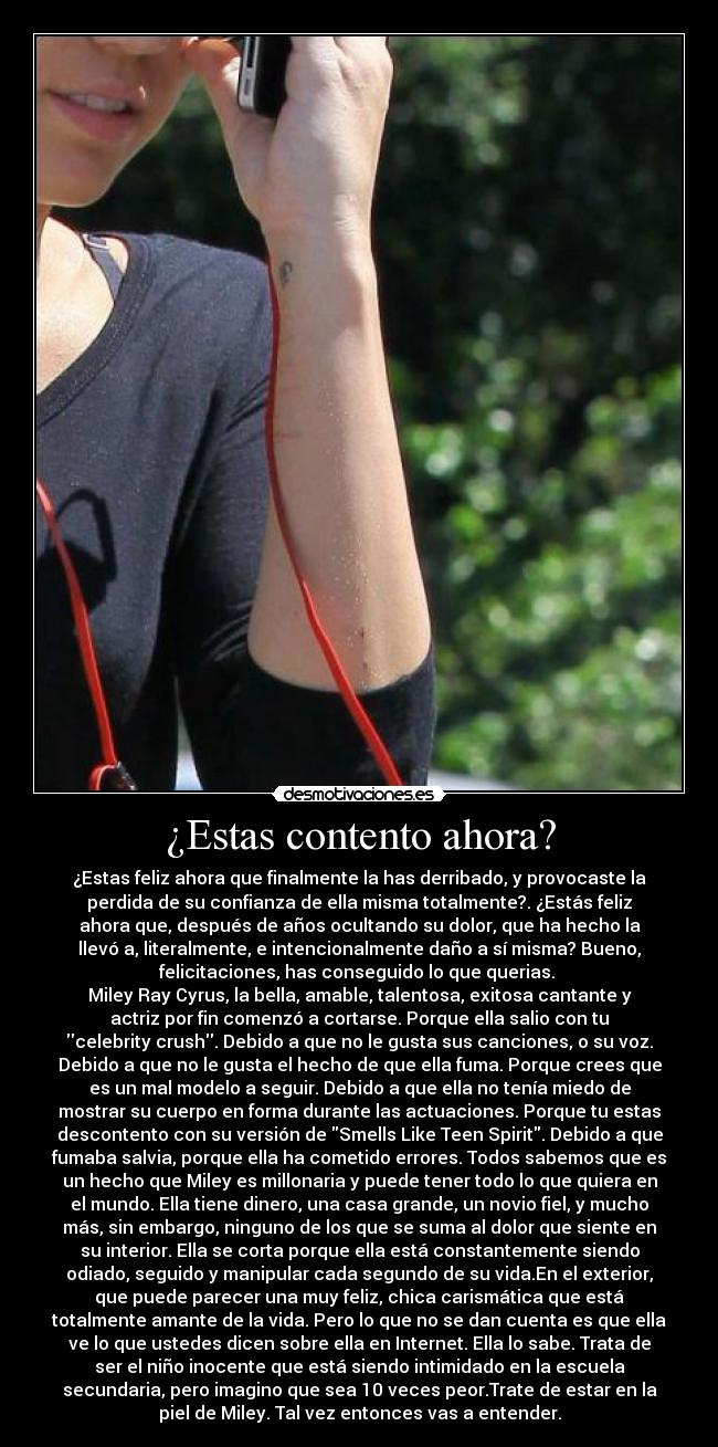 ¿Estas contento ahora? - 