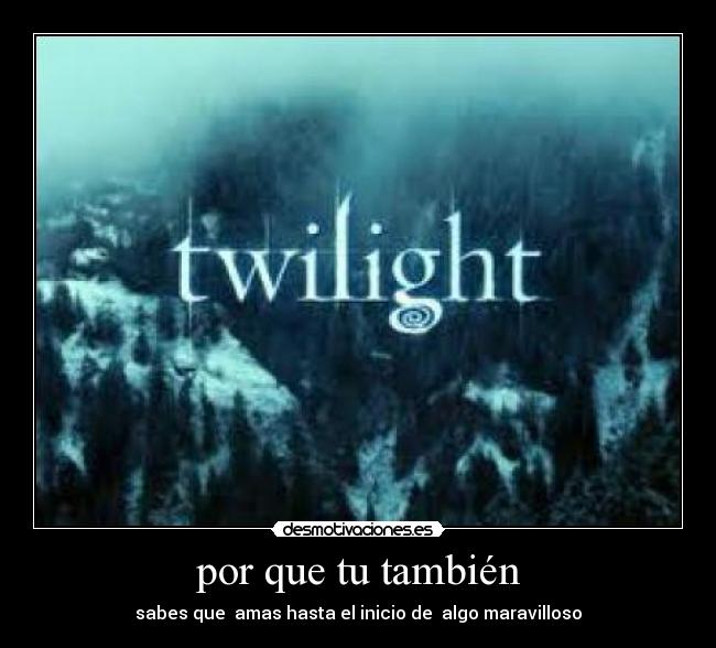 por que tu también - 